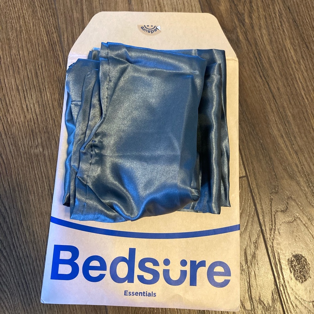 Bedsure Satin grey Pillowcase new